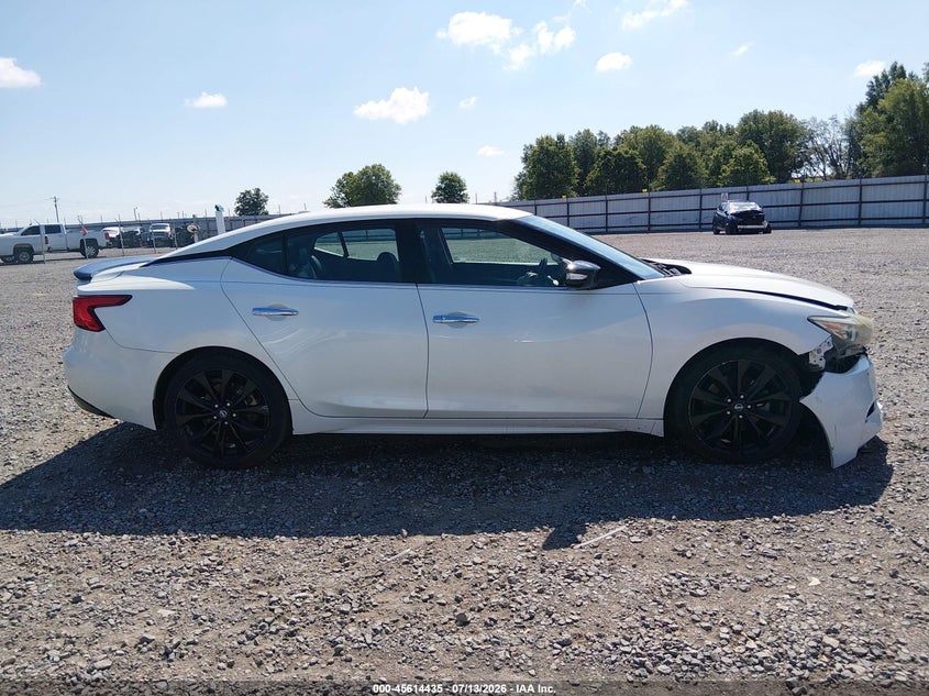 2017 NISSAN MAXIMA SEDAN 3.5L V-6 DOHC, VVT, 300HP