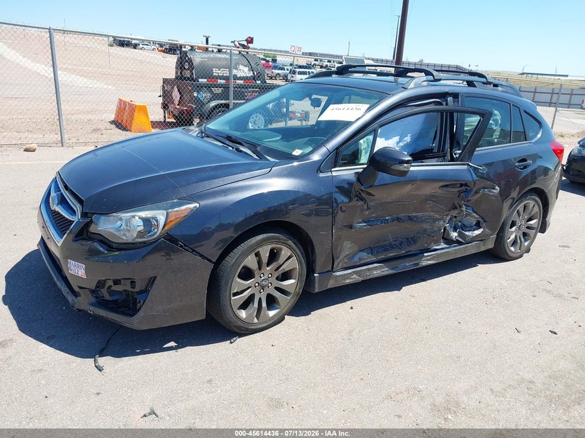 Vin: jf1gpaz60f8324430, lot: 46112886, subaru impreza 2.0i sport limited 20152
