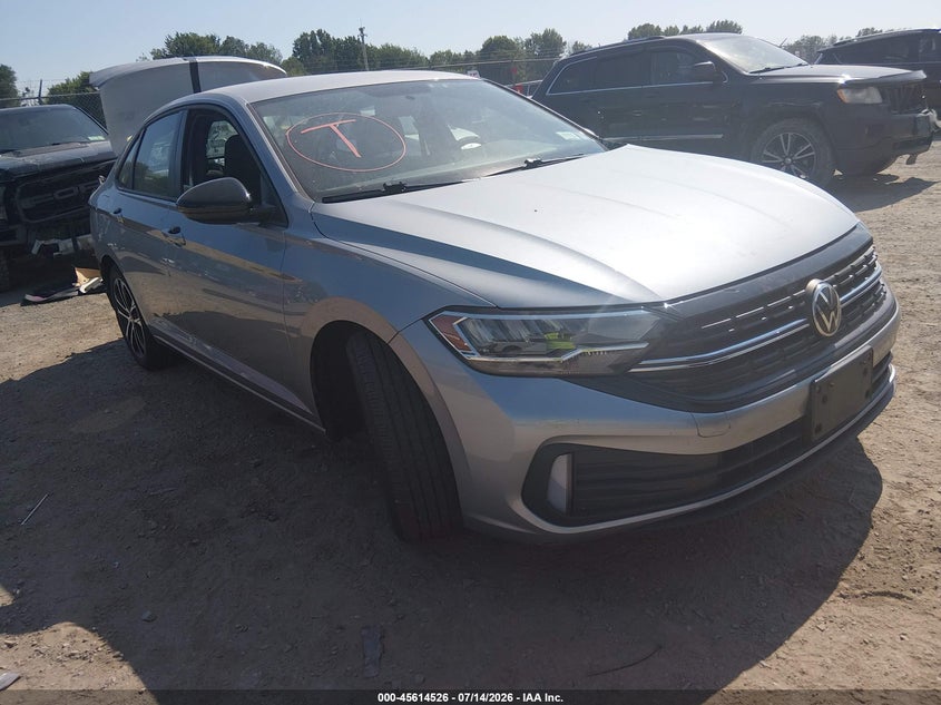 2022 VOLKSWAGEN JETTA  (VIN: 3VWBM7BU2NM033461)