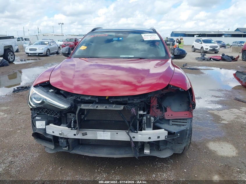 2021 Alfa Romeo Stelvio Ti Awd VIN: ZASPAKBN6M7D00579 Lot: 45614553