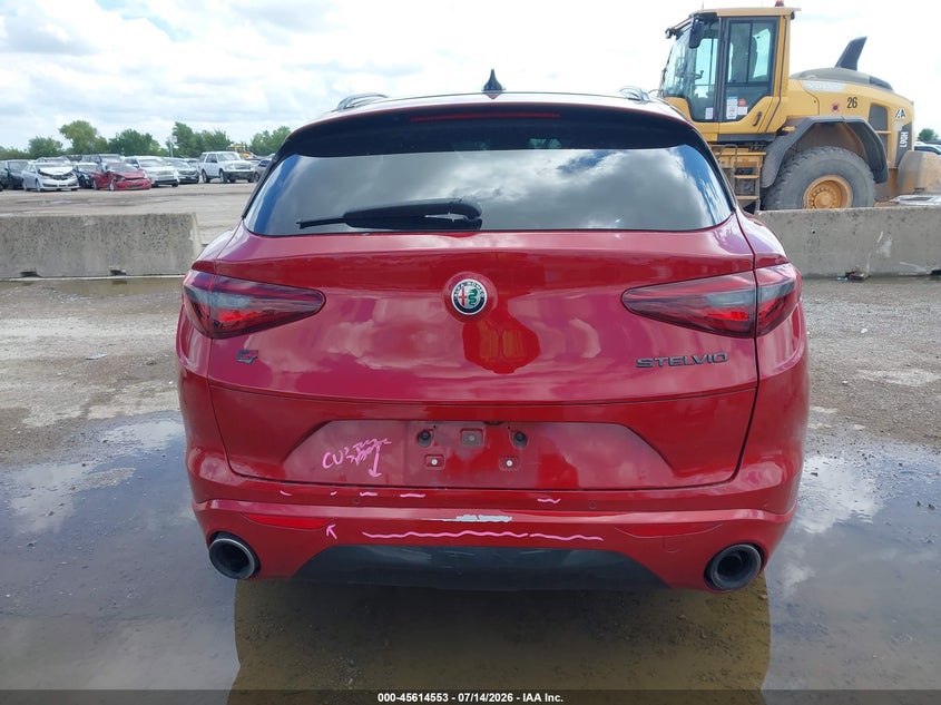 2021 Alfa Romeo Stelvio Ti Awd VIN: ZASPAKBN6M7D00579 Lot: 45614553