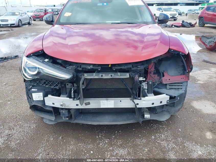 2021 Alfa Romeo Stelvio Ti Awd VIN: ZASPAKBN6M7D00579 Lot: 45614553