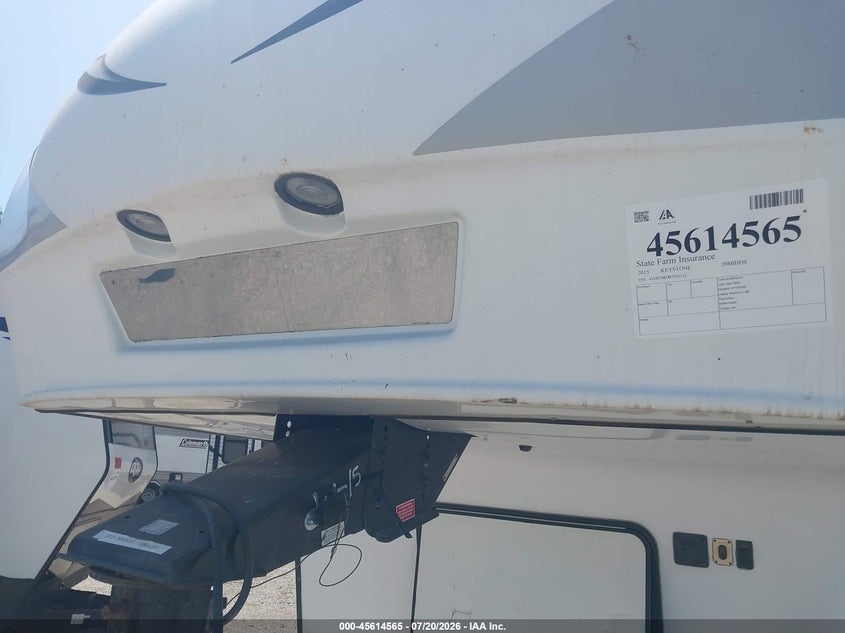 2015 KEYSTONE 298BHDS auction photo 7