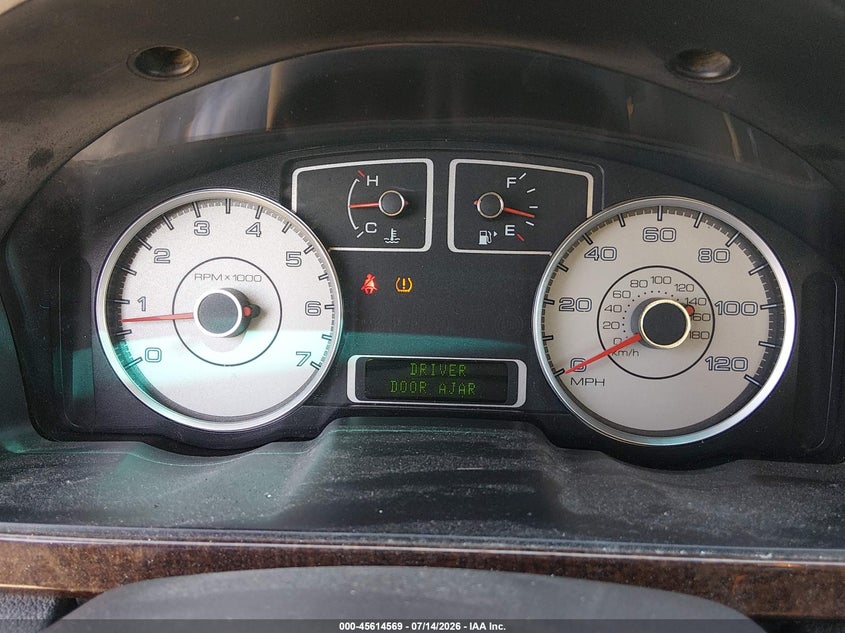 2008 Ford Taurus Limited VIN: 1FAHP25W78G118501 Lot: 45614569
