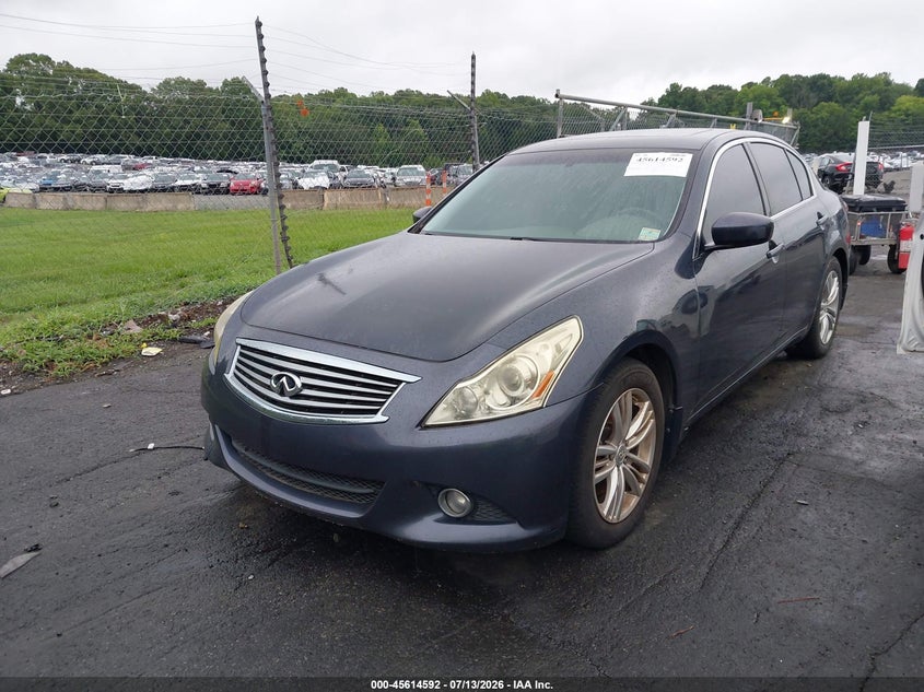 Vin: jn1dv6ap9bm830511, lot: 46113041, infiniti g25 journey 20112