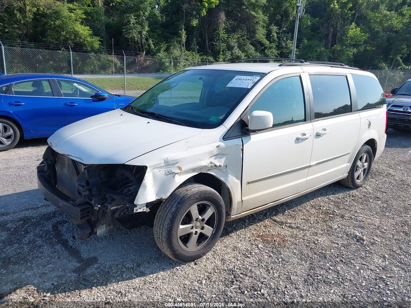 Vin: 2d4rn5d15ar191031, lot: 46113042, dodge grand caravan sxt 20102