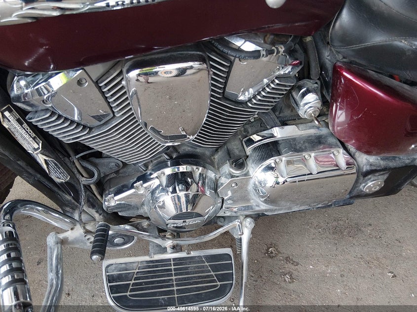 2008 Honda Vtx1800 T1 VIN: 1HFSC49T68A600019 Lot: 45614595