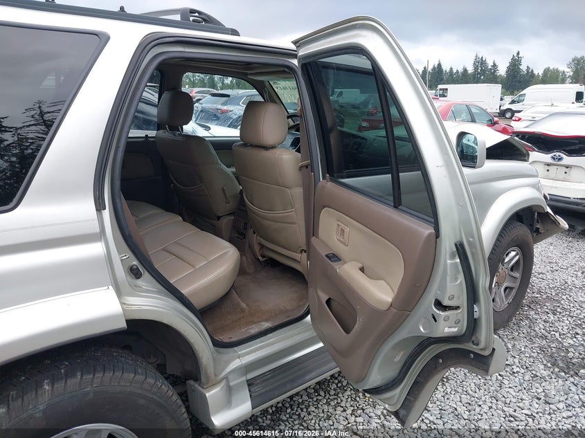 2000 Toyota 4Runner Sr5 V6 VIN: JT3HN86RXY0320841 Lot: 45614615