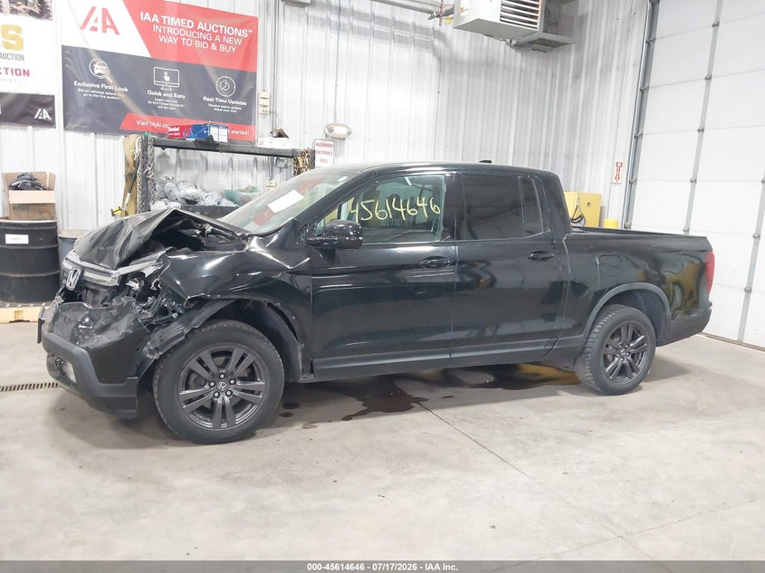 2017 Honda Ridgeline Sport VIN: 5FPYK3F13HB005325 Lot: 45614646