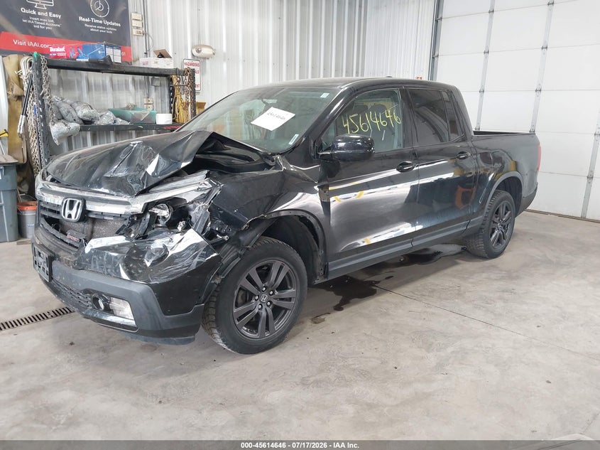 Vin: 5fpyk3f13hb005325, lot: 46113097, honda ridgeline sport 20172