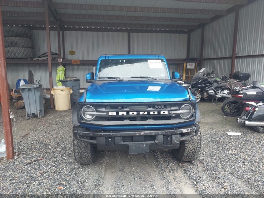 2023 Ford Bronco Outer Banks VIN: 1FMEE5DP3PLB30905 Lot: 45614650