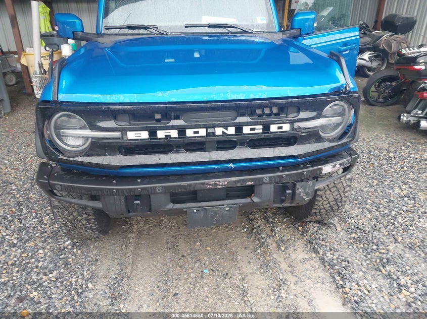 2023 Ford Bronco Outer Banks VIN: 1FMEE5DP3PLB30905 Lot: 45614650
