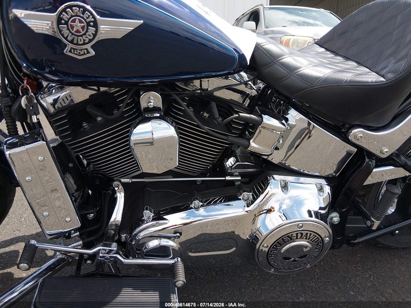 2013 Harley-Davidson Flstf Fatboy VIN: 1HD1BXV10DB050897 Lot: 45614675
