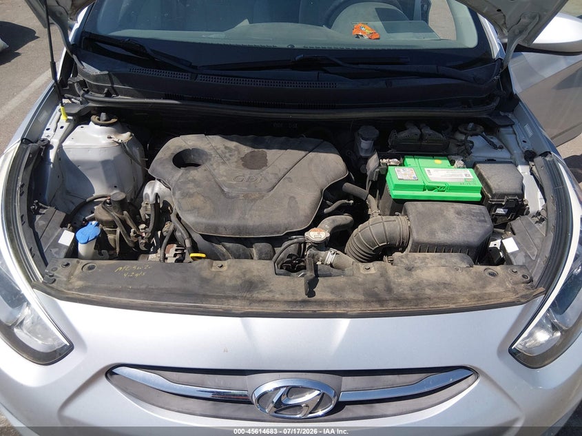 2017 Hyundai Accent Se VIN: KMHCT4AE1HU323379 Lot: 45614683