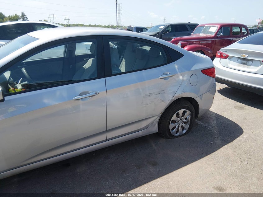 2017 Hyundai Accent Se VIN: KMHCT4AE1HU323379 Lot: 45614683