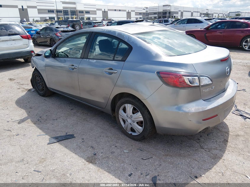 Vin: jm1bl1u75d1760051, lot: 46113142, mazda mazda3 i sport 20133