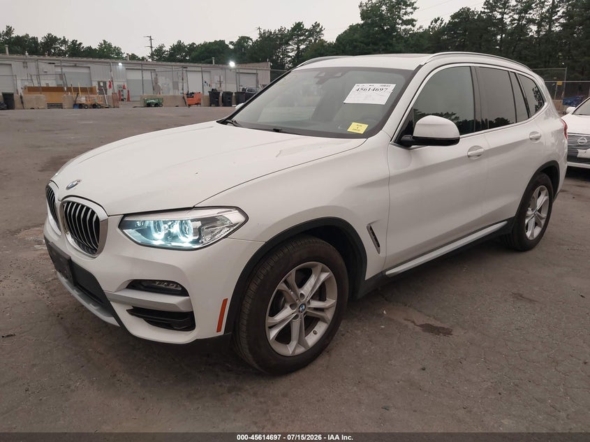 Vin: 5uxty5c00l9c38964, lot: 46113147, bmw x3 xdrive30i 20202