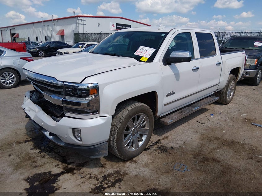 2017 Chevrolet Silverado, Удар спереди, IAAI, VIN 3GCUKTEC8HG111063 — фото 2