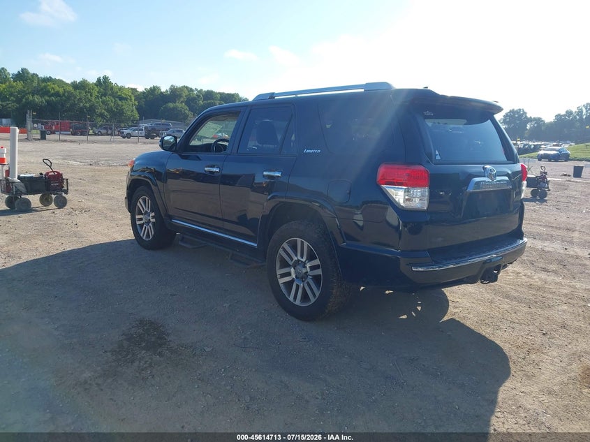 Vin: jtebu5jr7c5103734, lot: 46113163, toyota 4runner limited 20123