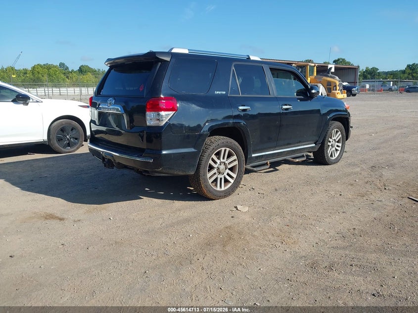 Vin: jtebu5jr7c5103734, lot: 46113163, toyota 4runner limited 20124
