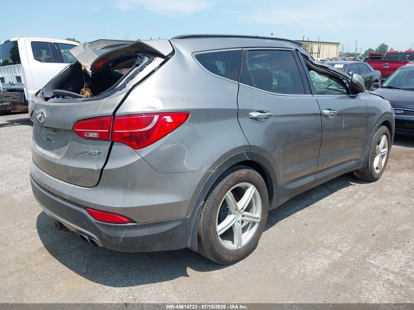 2013 HYUNDAI SANTA FE auction photo 4