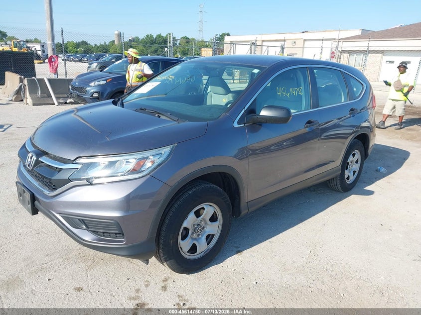 2016 Honda CR-V, Right Front, IAAI, VIN 2HKRM4H30GH604971 — photo 2