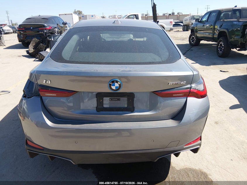2023 BMW I4 Edrive40 VIN: WBY73AW04PFR36292 Lot: 45614755