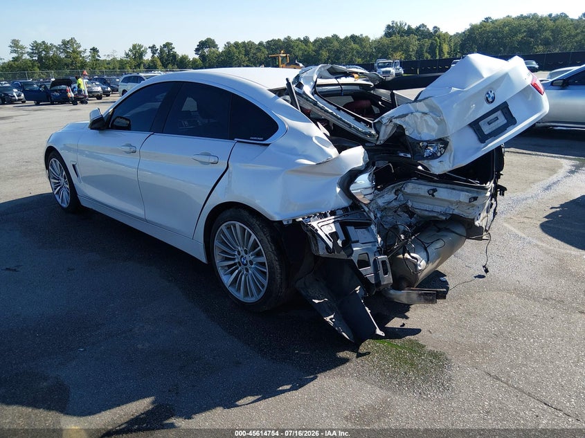 Vin: wba4a9c56gg505467, lot: 46113205, bmw 428i gran coupe 20163