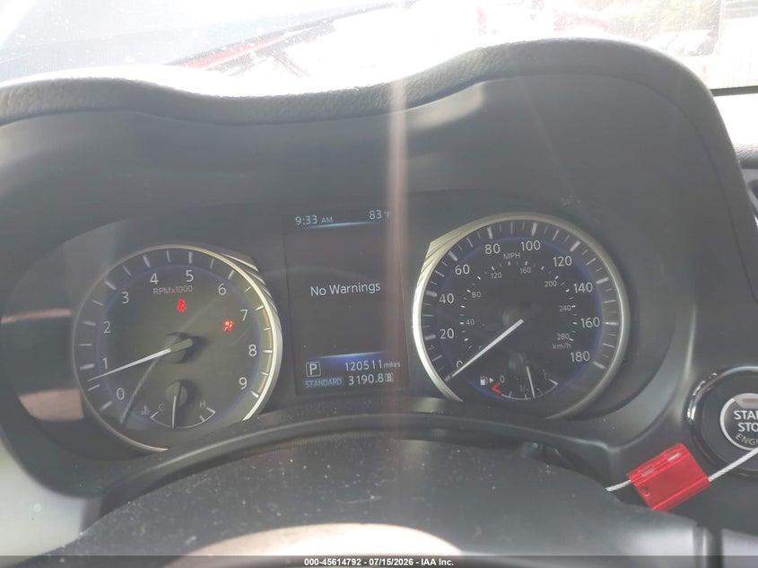 2016 INFINITI Q50 auction photo 7