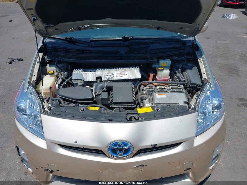 2010 Toyota Prius Ii VIN: JTDKN3DU1A0212335 Lot: 45614815