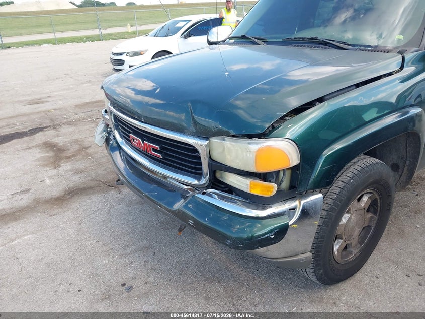 2002 GMC Sierra 1500 Sle VIN: 2GTEK19T521267791 Lot: 45614817