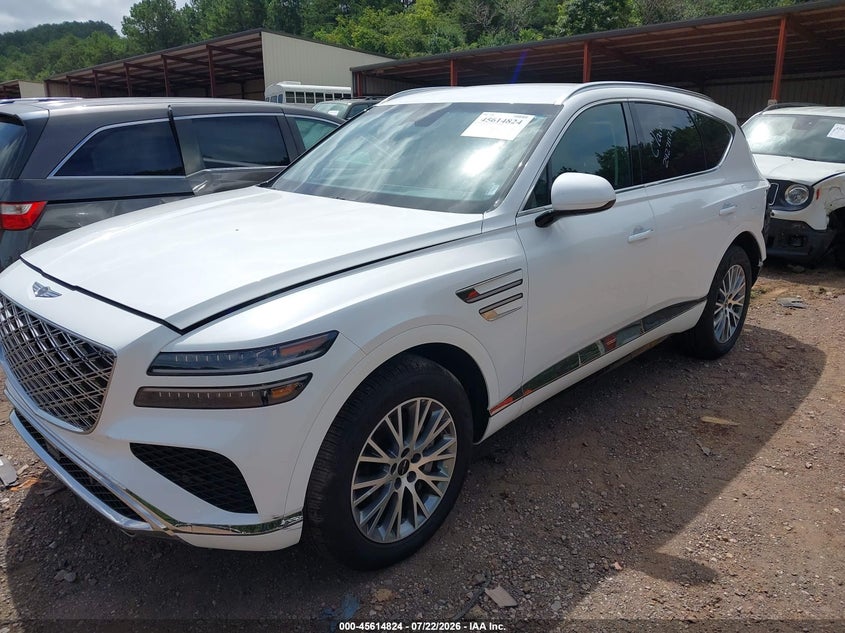 Vin: kmuhfesb7tu333092, lot: 46113274, genesis gv80 2.5t awd 20262