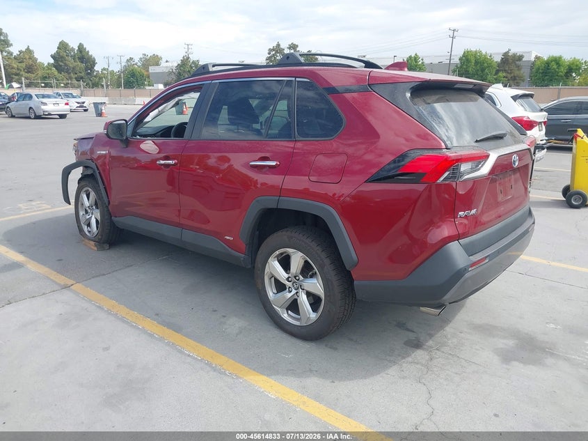 2021 TOYOTA RAV4 HYBRID auction photo 3