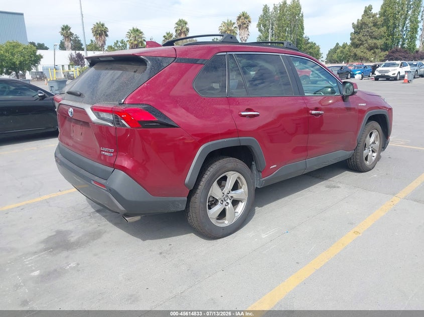 2021 TOYOTA RAV4 HYBRID auction photo 4