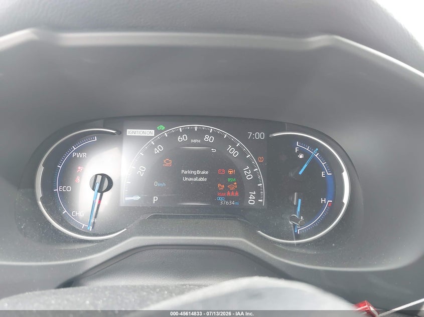2021 TOYOTA RAV4 HYBRID auction photo 7