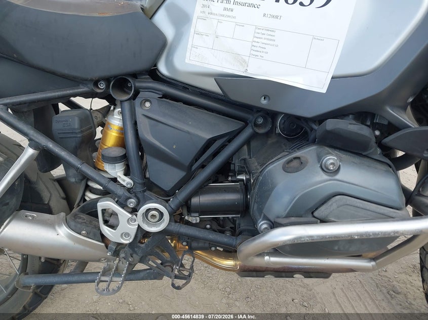 2014 BMW R1200 Gs Adventure VIN: WB10A1200EZ095241 Lot: 45614839