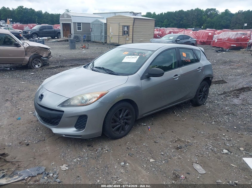 Vin: jm1bl1lp3d1789890, lot: 46113299, mazda mazda3 i touring 20132