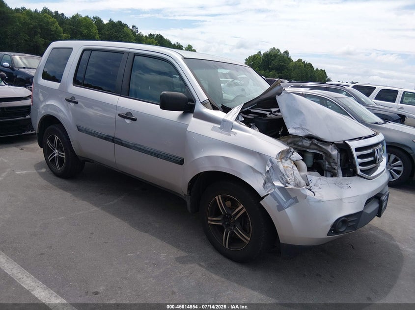 Vin: 5fnyf3h24eb019765, lot: 46113304, honda pilot lx 2014 img_1