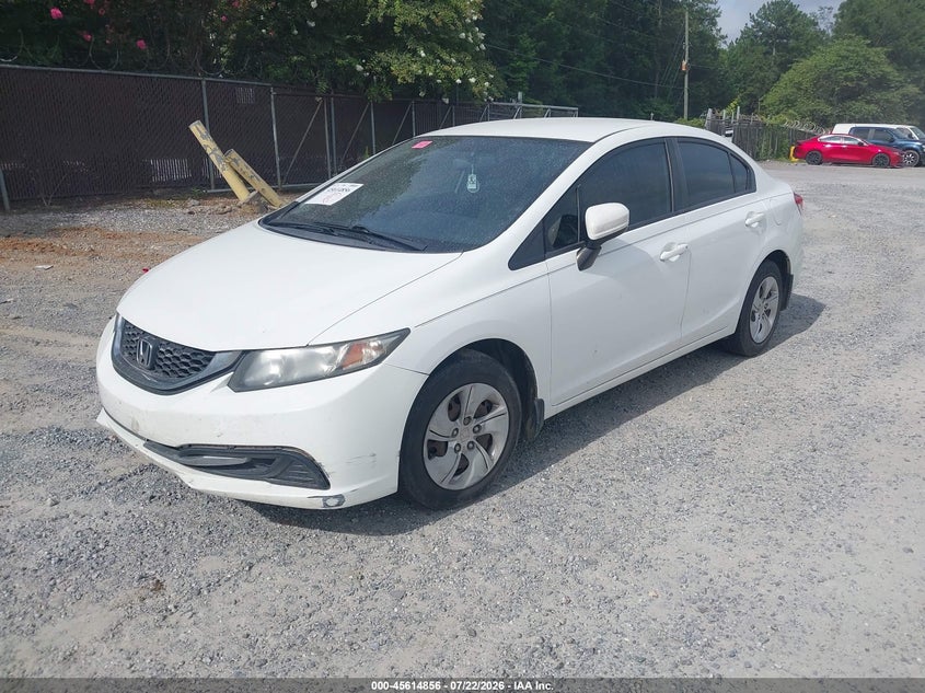 2015 HONDA CIVIC SEDAN 1.8L I-4 VVT, 143HP