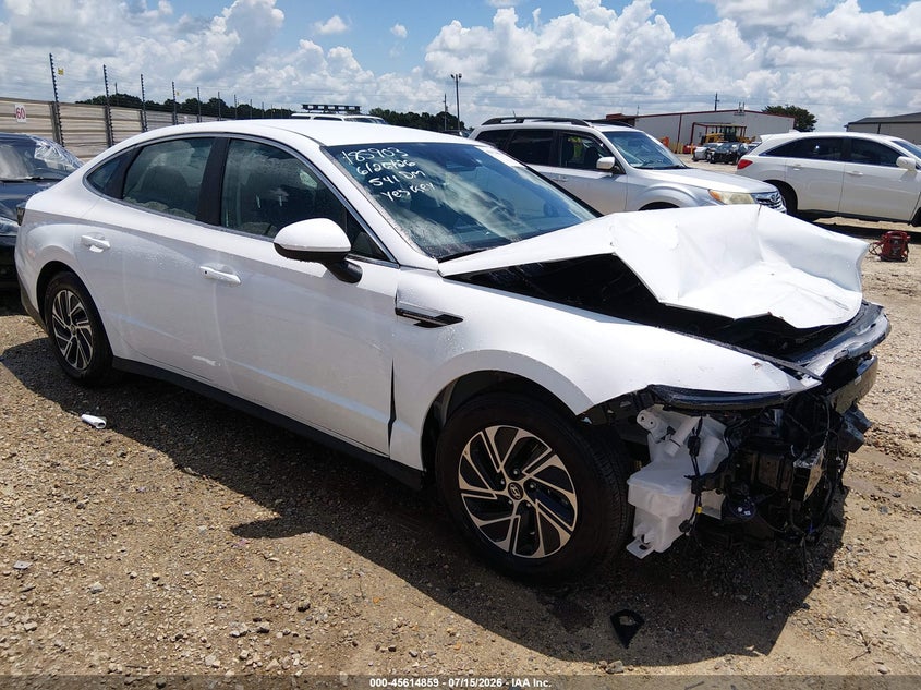 Vin: kmhl64ja8ra412096, lot: 46113309, hyundai sonata hybrid blue 20261