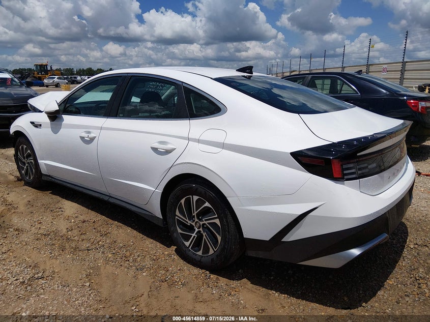 Vin: kmhl64ja8ra412096, lot: 46113309, hyundai sonata hybrid blue 20263