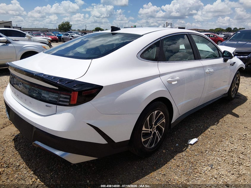 Vin: kmhl64ja8ra412096, lot: 46113309, hyundai sonata hybrid blue 20264