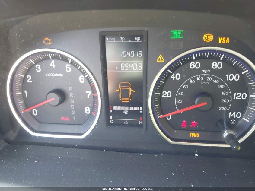 2008 HONDA CR-V auction photo 7