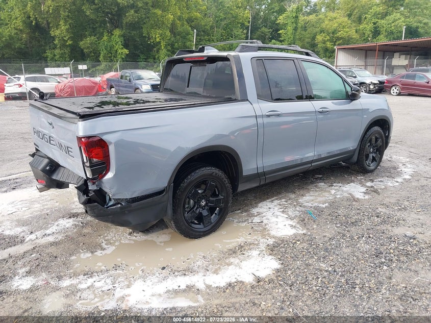 Vin: 5fpyk3f87tb005947, lot: 46113372, honda ridgeline black edition 20264