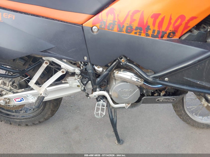 2007 Ktm 950 Adventure VIN: VBKVA44007M932009 Lot: 45614939