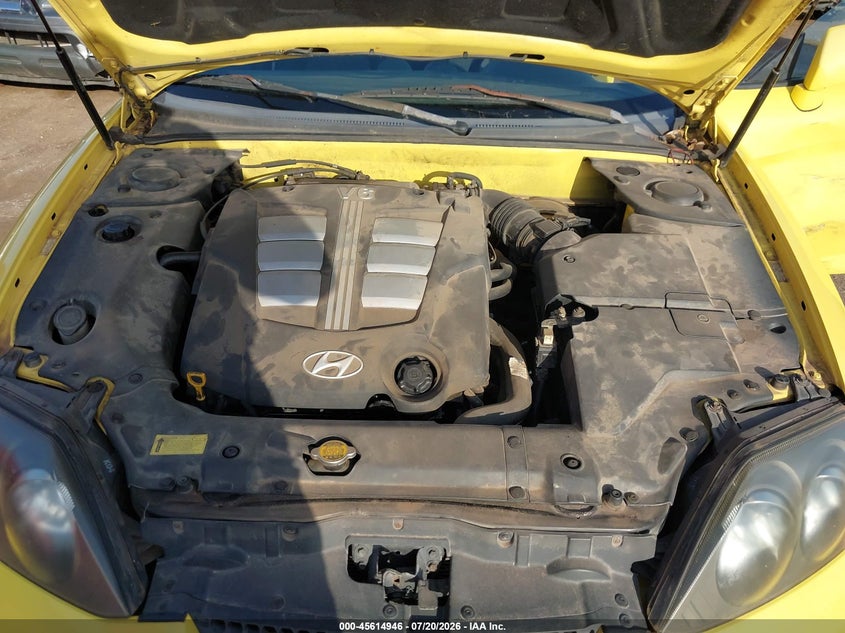 2004 Hyundai Tiburon Gt V6/Gt V6 Special Edition VIN: KMHHN65F14U144350 Lot: 45614946