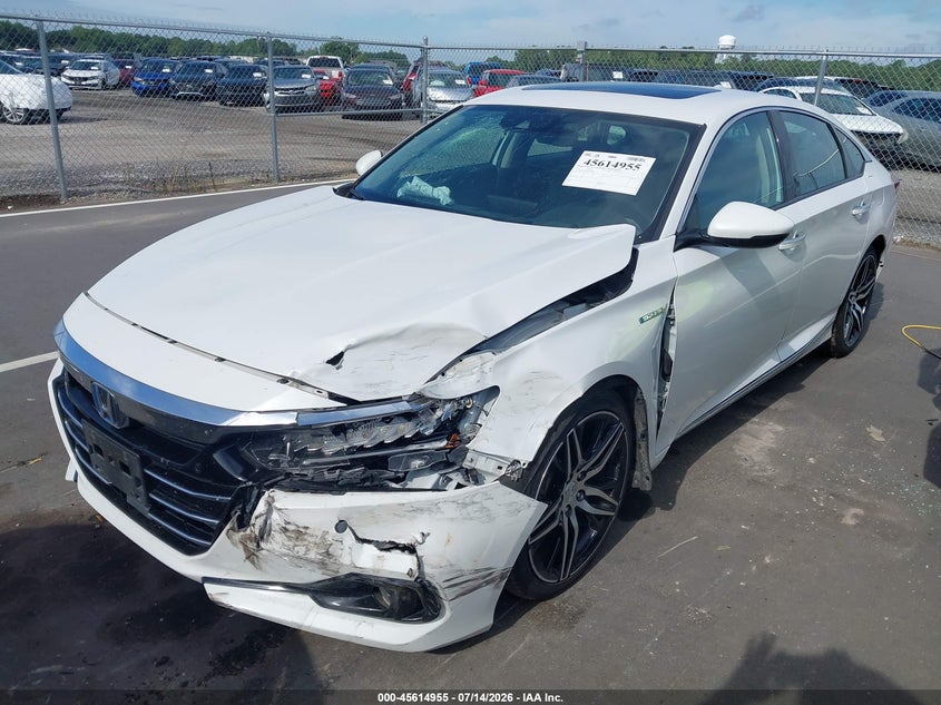 2021 HONDA ACCORD HYBRID auction photo 2