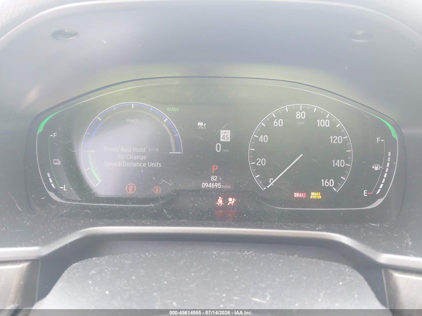 2021 HONDA ACCORD HYBRID auction photo 7