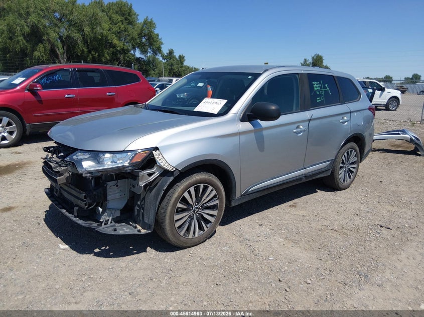 Vin: ja4ad2a30lj001803, lot: 46113413, mitsubishi outlander es 2.4 20202