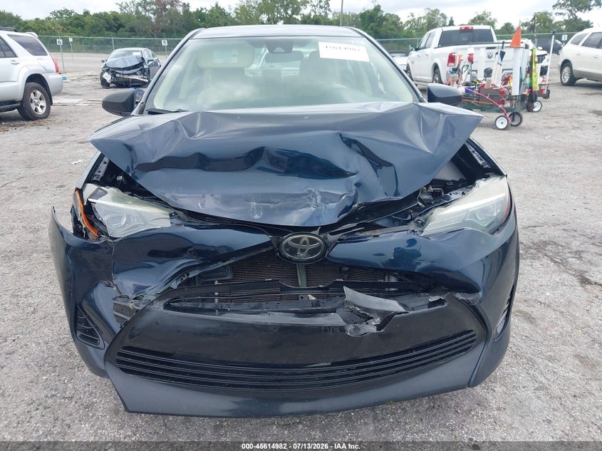 2017 Toyota Corolla Le VIN: 5YFBURHE8HP728457 Lot: 45614982